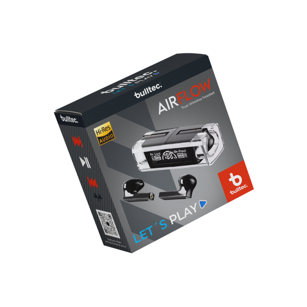 Auricular Bluetooth Bulltec AIRFLOW HI-FI
