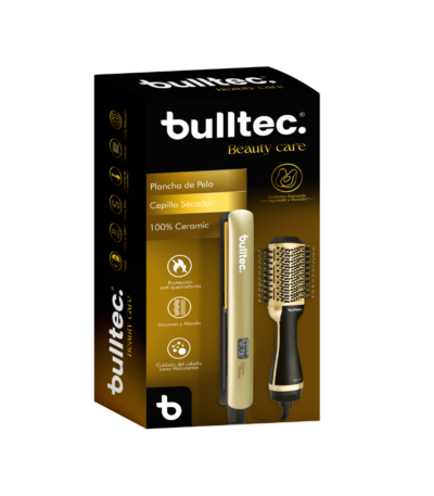 Peine Secador y Plancha de Pelo BULLTEC