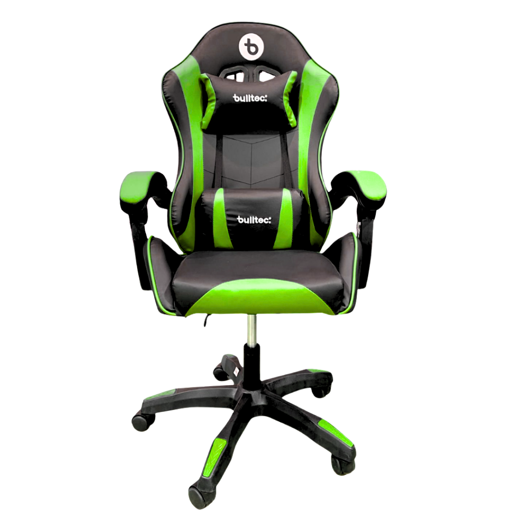 Sillon Silla Gamer Oficina Bulltec Roja / Negro / Verde / Azul / Blanca