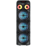 Parlante Thunder Tower BULLTEC Buffer 3×8 Pulgadas + 2 Twitter Con Microfono