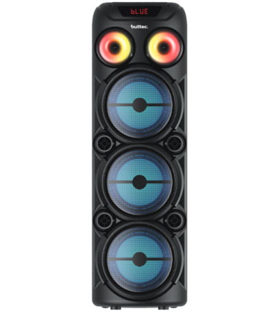 Parlante Thunder Tower BULLTEC Buffer 3×8 Pulgadas + 2 Twitter Con Microfono