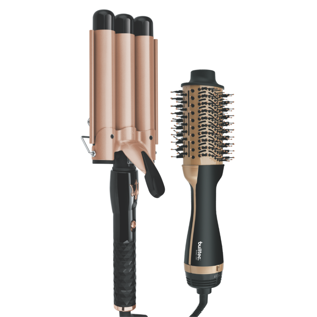Set de Rizador y Cepillo One Step SHINE THERAPY BULLTEC