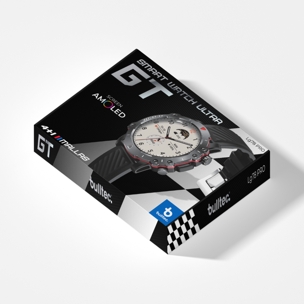 Reloj Smartwatch 3 Mallas ULTRA GT BULLTEC
