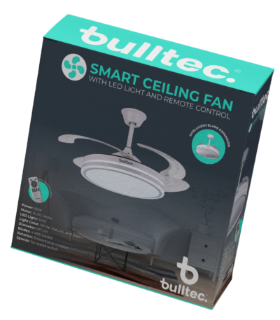 Ventilador Para Techo con Luz LED BULLTEC