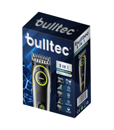 Maquina Corta Pelo 5 en 1 ULTIMATE SHAVER BULLTEC