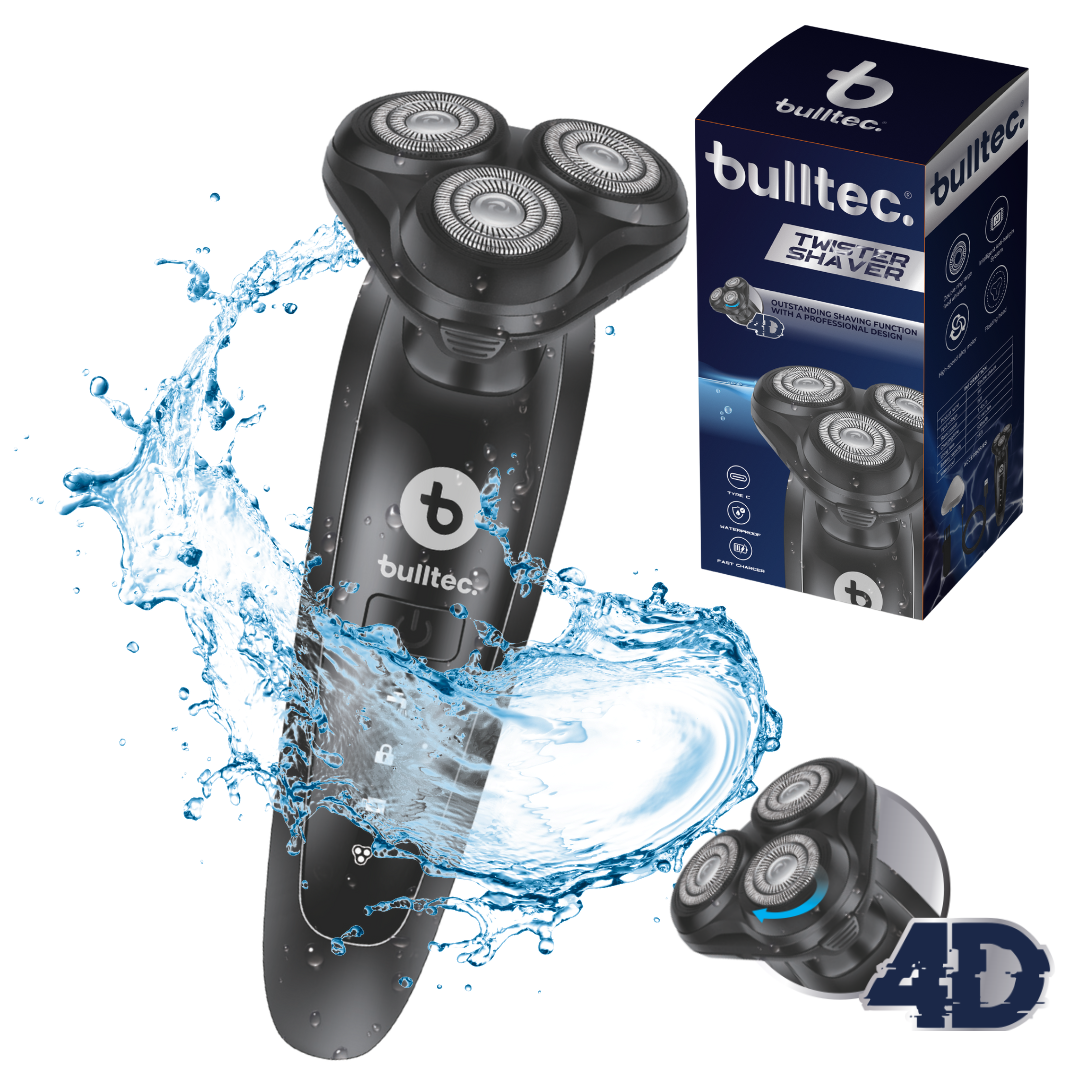 Máquina Afeitadora TWISTER SHAVER BULLTEC 4D