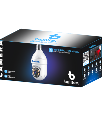 Camara de Seguridad Foco WIFI SMART BULLTEC