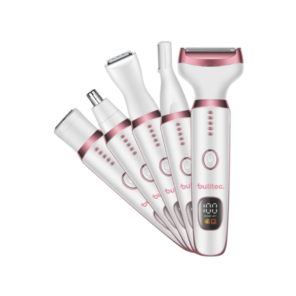 Afeitadora para Mujer 5 en 1 GROOMING KIT BULLTEC