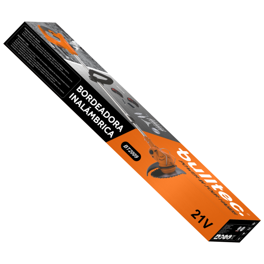 Bordeadora Inalambrica Con Accesorios Metálicos BULLTEC BT2009