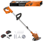 Bordeadora Inalambrica Con Accesorios Metálicos BULLTEC BT2009