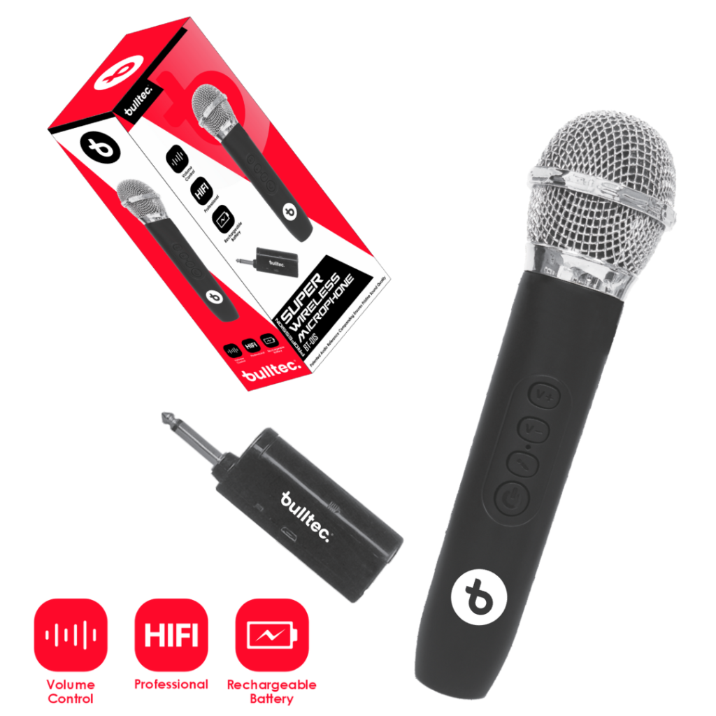 Microfono Profesional Inalambrico BULLTEC