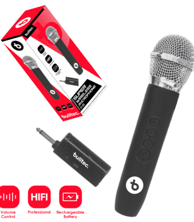 Microfono Profesional Inalambrico BULLTEC
