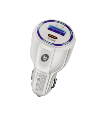 Cargador Para Autos Carga Rápida 20W BULLTEC