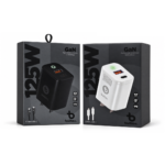 Cargador 125W Ultra Rapido con Cable C a C Doble Puerto BULLTEC SUPER FAST 101/102