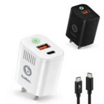 Cargador 125W Ultra Rapido con Cable C a C Doble Puerto BULLTEC SUPER FAST 101/102