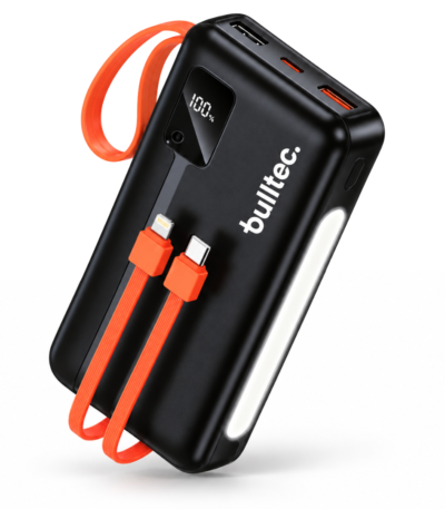 Power Bank 20.000mAh BULLTEC Doble Salida Linterna 20K BT-P20K